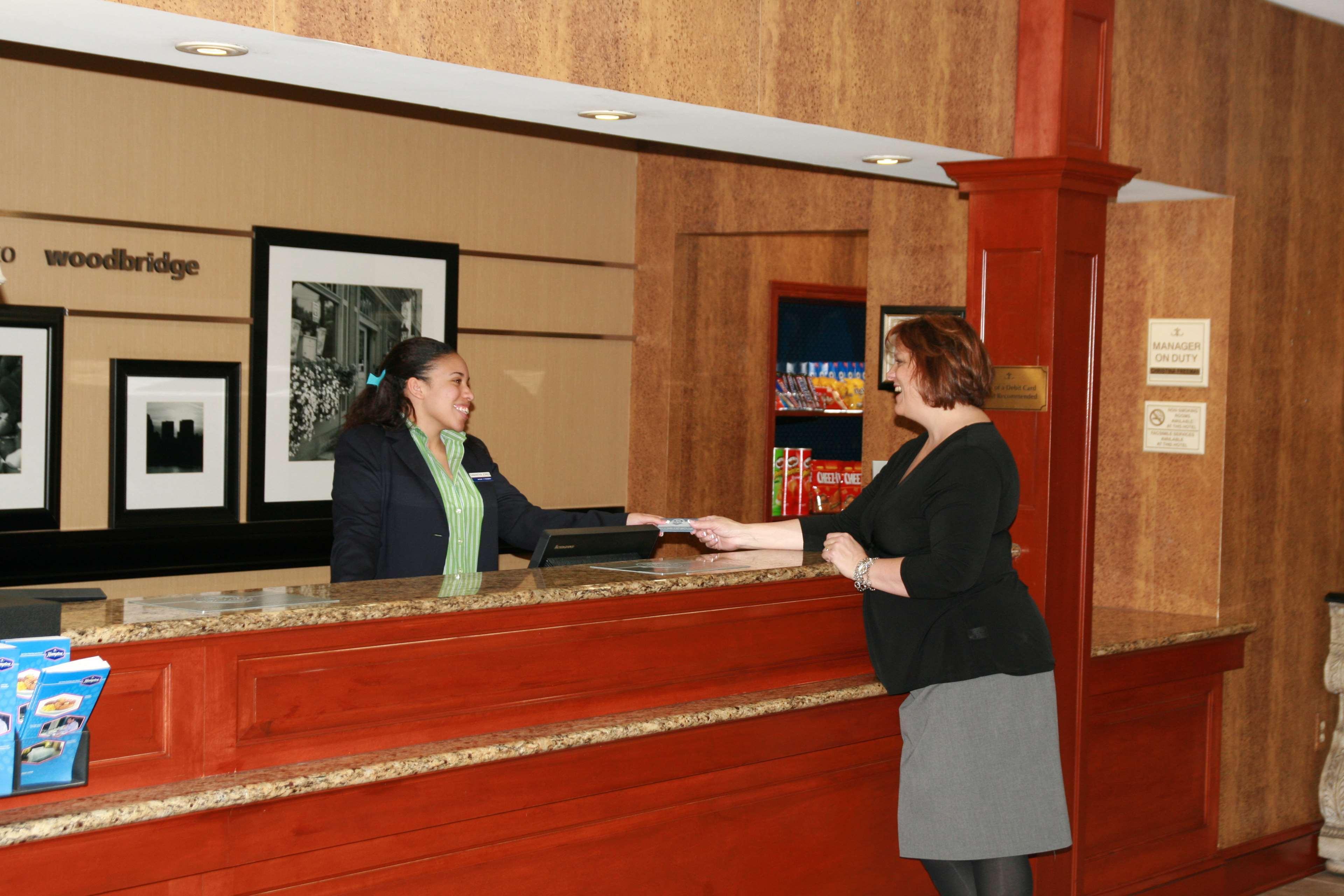 Hampton Inn Woodbridge Interiør billede